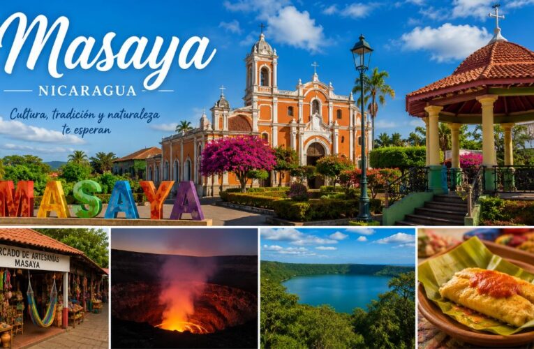 Masaya: tradición, cultura y naturaleza en el corazón de Nicaragua