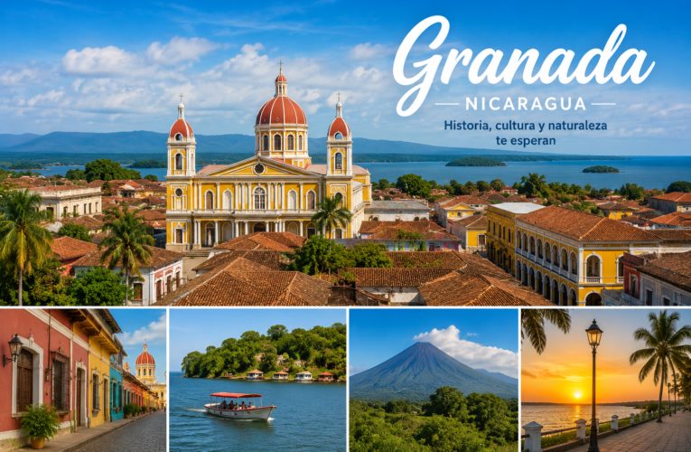 Granada: historia, color y belleza colonial a orillas del Gran Lago de Nicaragua