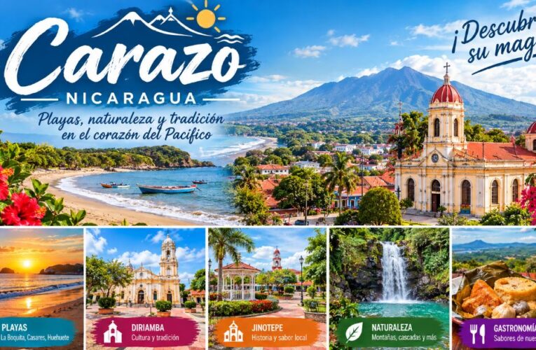 Carazo: playas, naturaleza y tradición en el corazón de Nicaragua